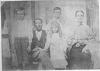  From left to right are Edward Lewis Speed, Henry Lewis Speed (father), Charles Griffin Speed, Mable Florence Speed, Lucinda (Lucy) Florence Abbott-Speed (mother), and Mary Bulah Speed. This photo was taken in Seymour, TX around 1898 before the Speed family moved to Oklahoma and homesteaded in Washita County.